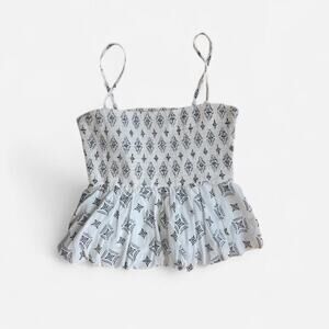 Vintage white cotton baby tee